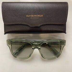 OLIVER PEOPLES MELERY 54mm in Washed Sage 
Like new